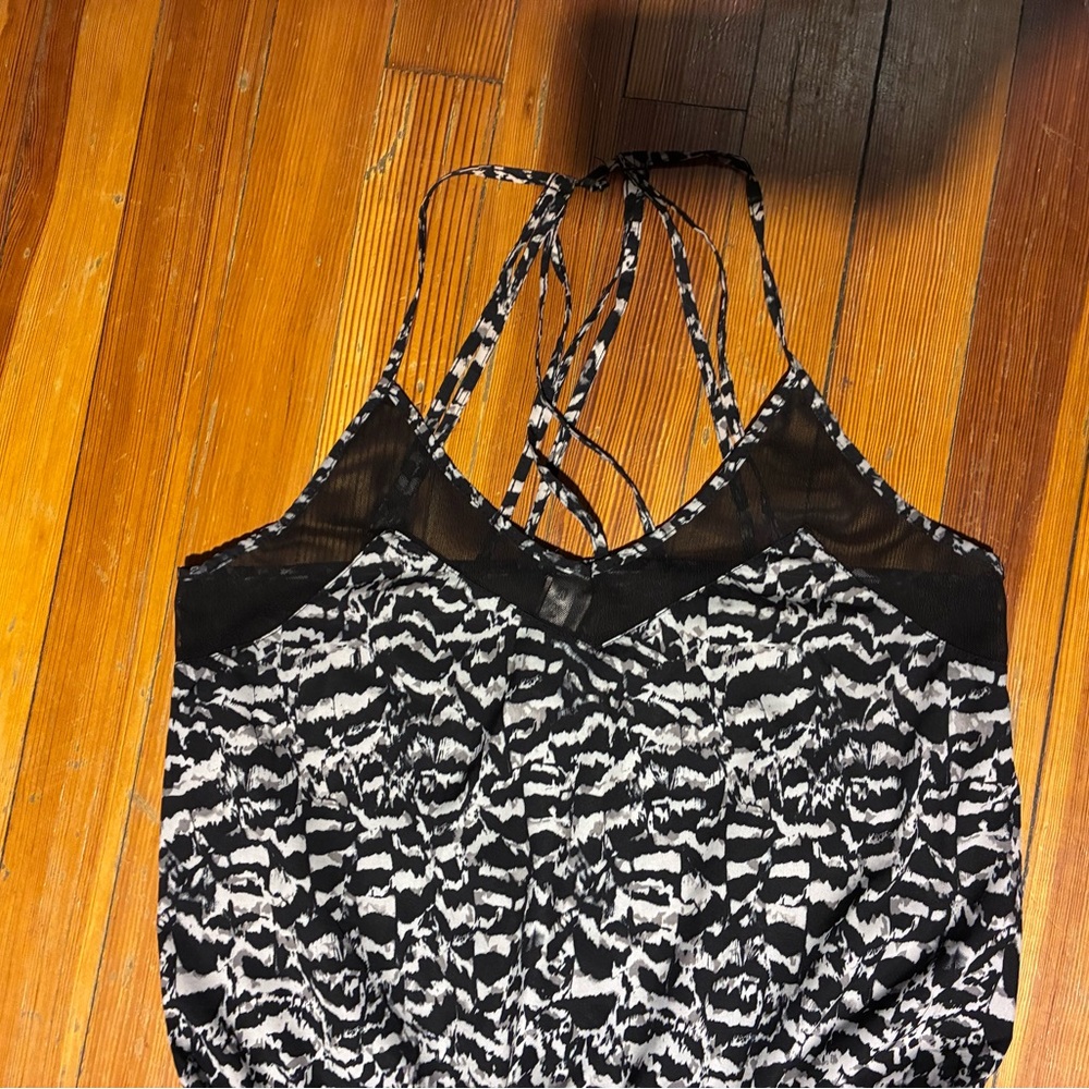 Fabletics Monochrome Patterned Top - image 2